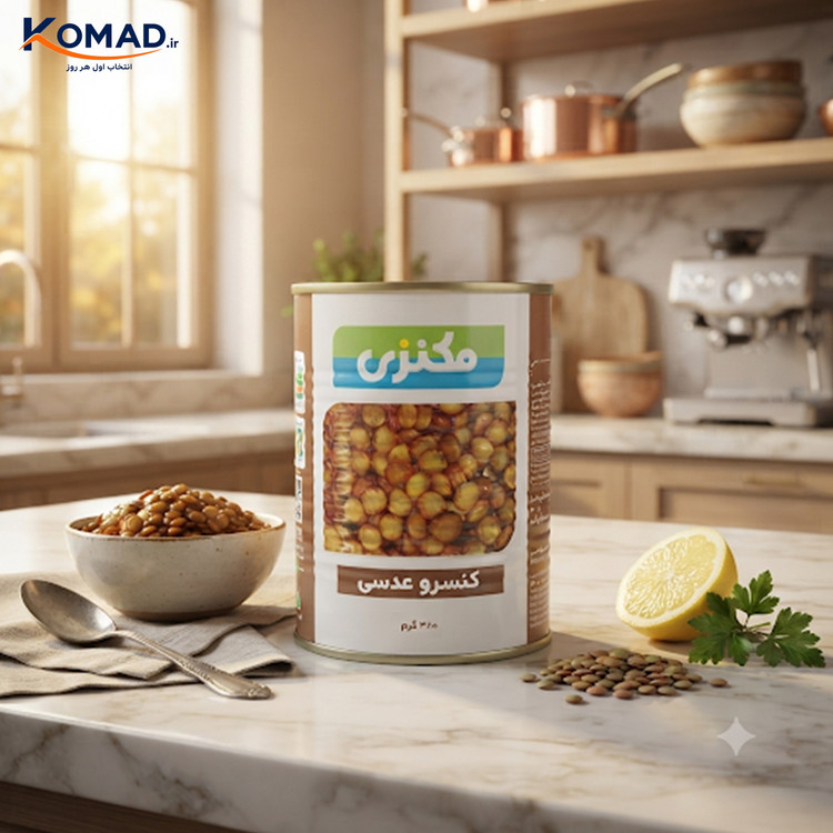 کنسرو عدسی مکنزی 380 گرم
