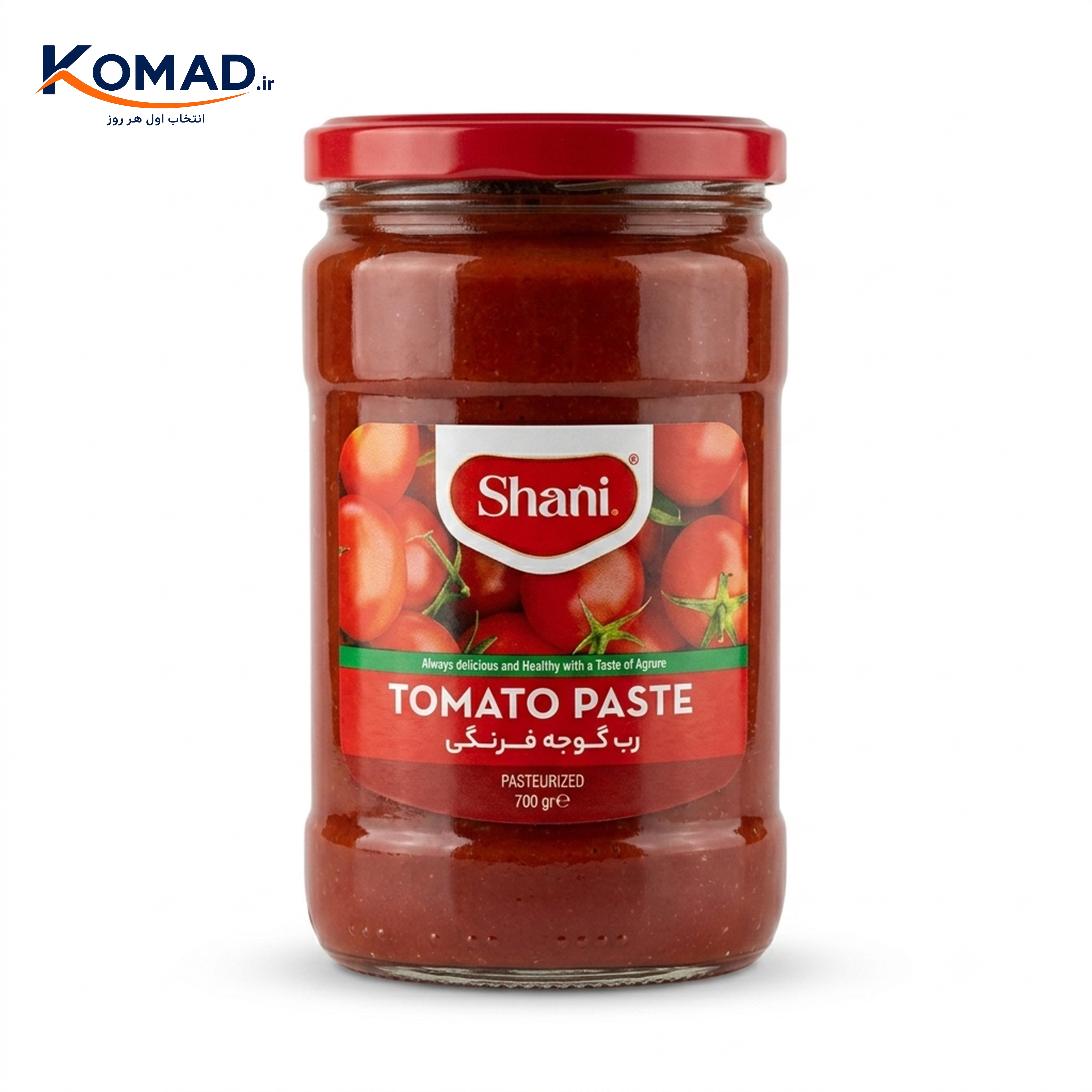 کنسرو رب گوجه فرنگی شیشه ای شانی 700 گرم
