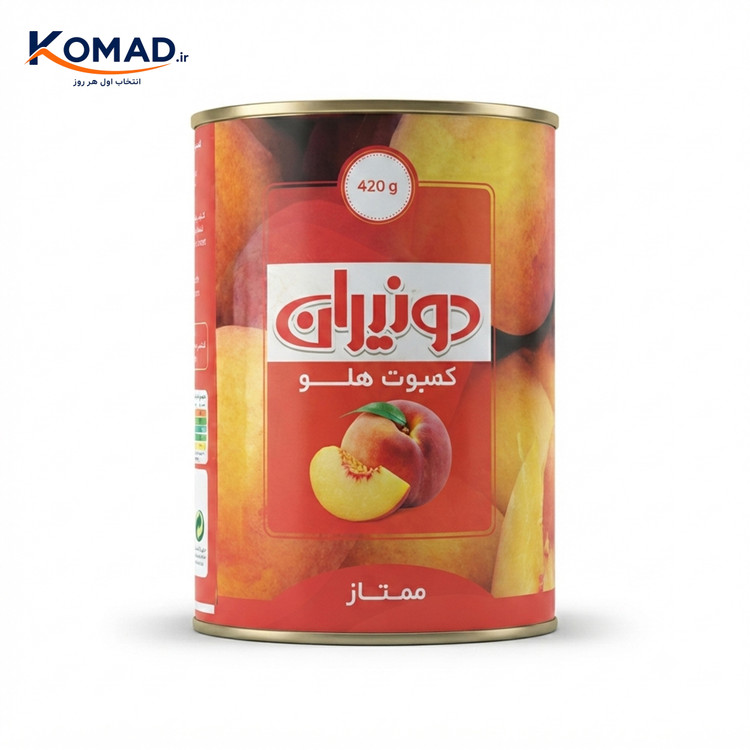 کمپوت هلو ممتاز دونیران 420 گرم