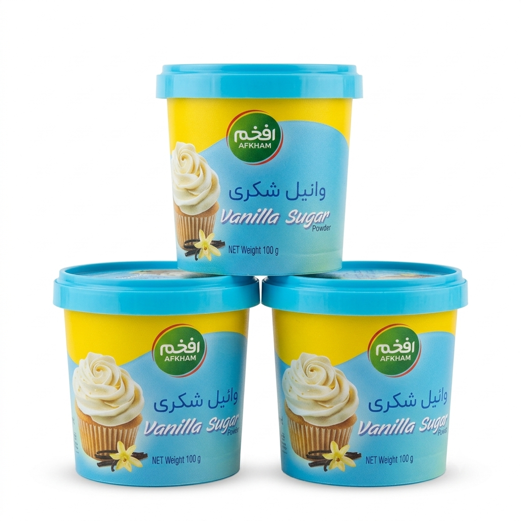 وانیل شکری افخم 100 گرم