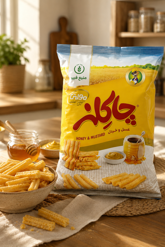 اسنک عسل و خردل چاکلز 90 گرم