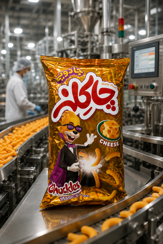 اسنک پنیری جادویی چاکلز 95 گرم