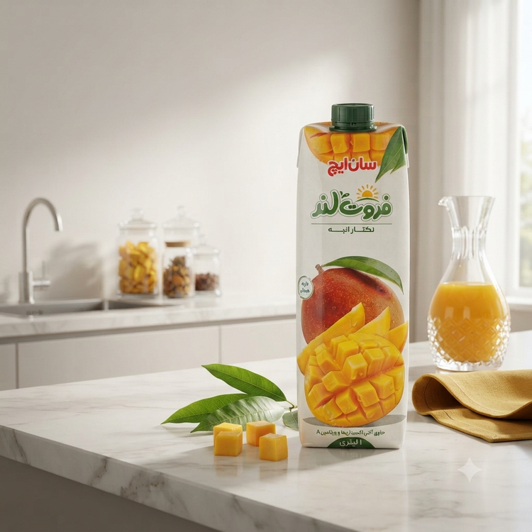 آبمیوه یک لیتری فروتلند میهن