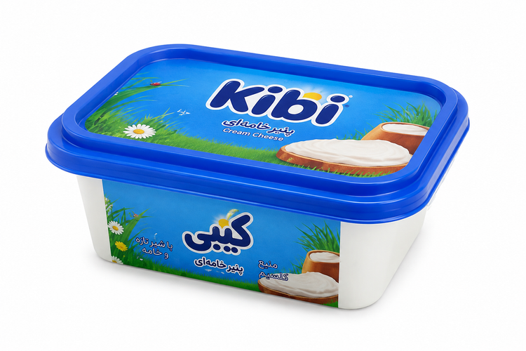 پنیر خامهای کیبی ۳۵۰ گرمی