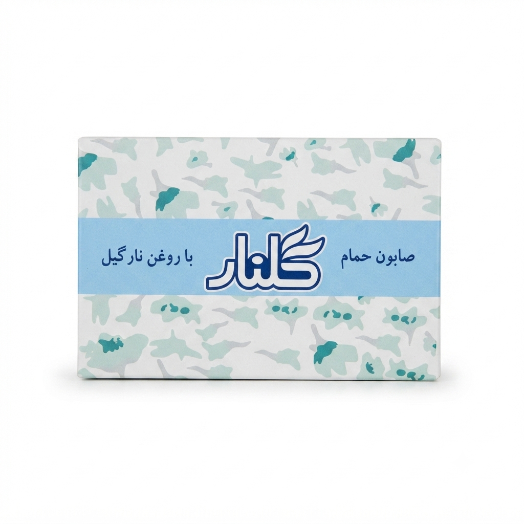 صابون حمام گلنار 130 گرمی 6 عددی