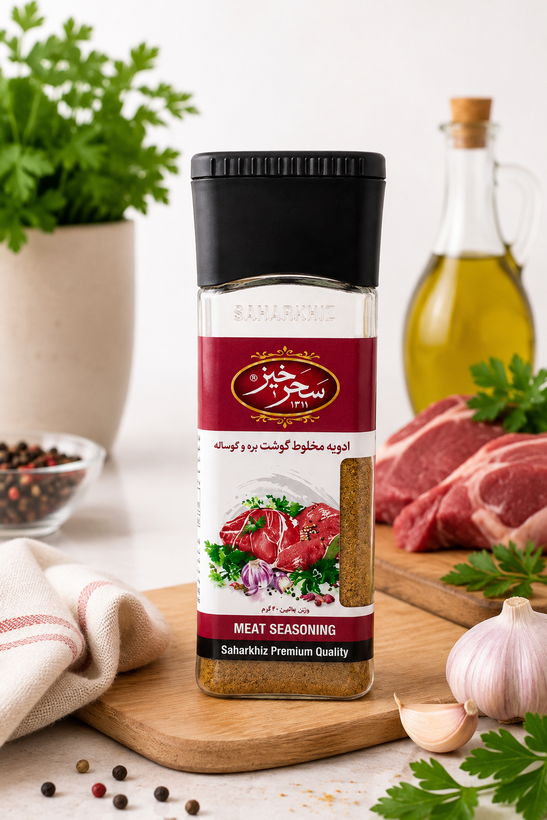 ادویه مخلوط گوشت سحرخیز پرتودهیشده ۶۰ گرم