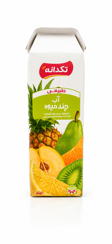 آبمیوه یک لیتری تکدانه