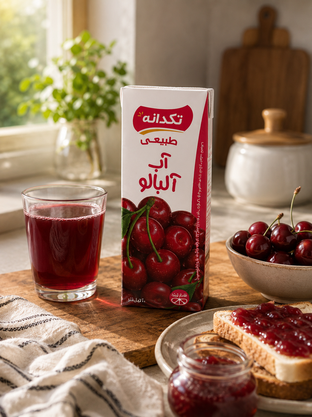 آبمیوه ۲۰۰ سیسی تکدانه