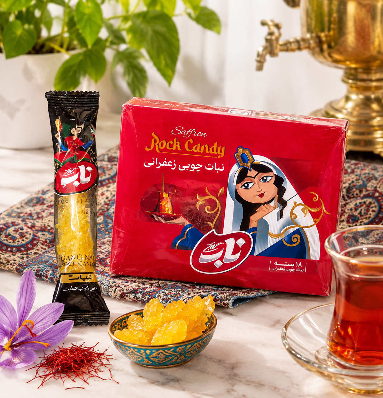 نبات چوبی کاوردار پذیرایی ناب ۱۸ عددی