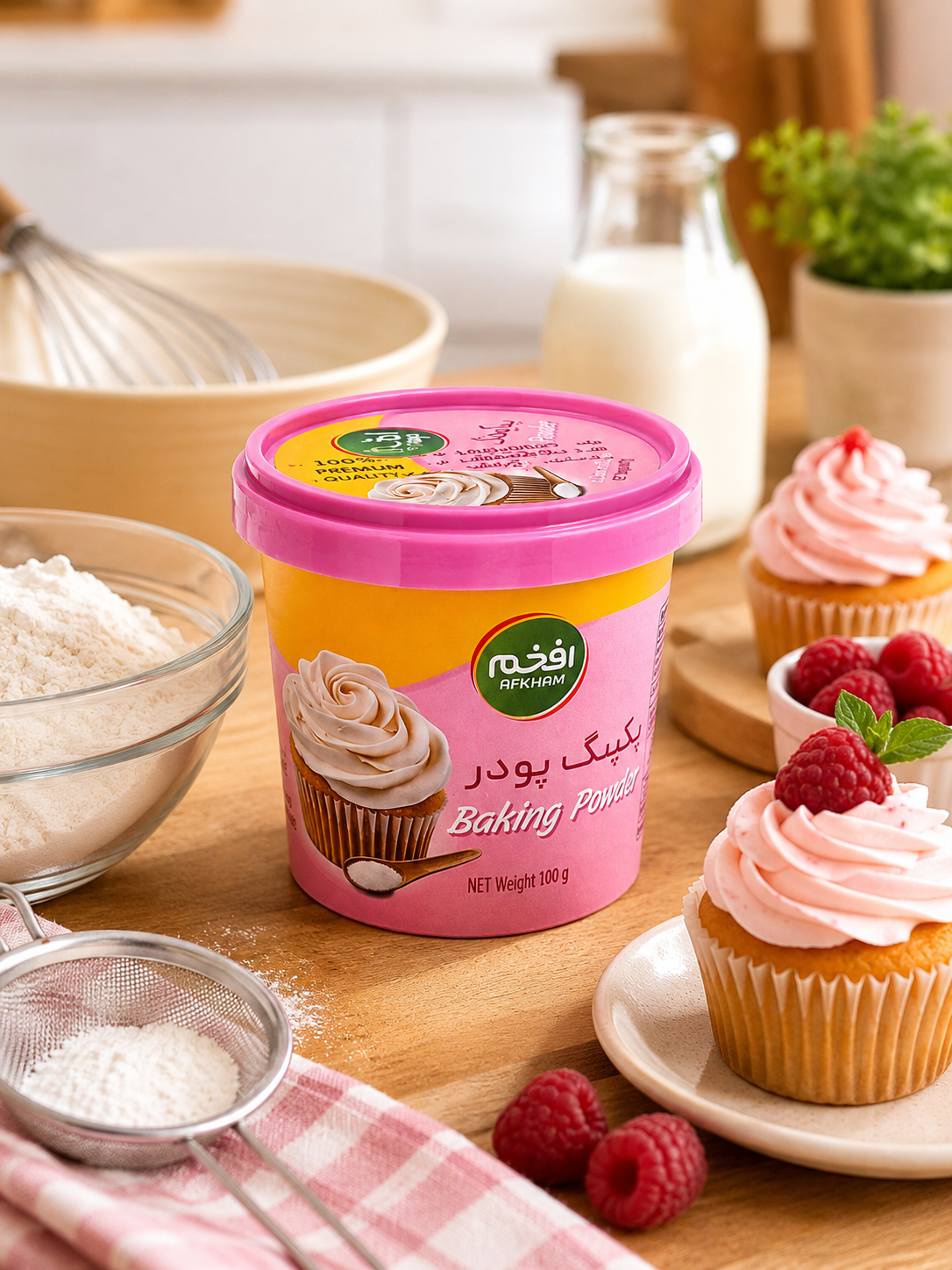 پکینگ پودر افخم ۱۰۰ گرمی