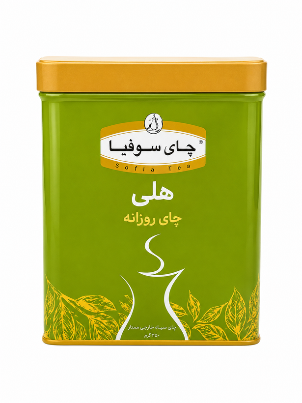 چای شکسته هلی سیلان ۴۵۰ گرمی قوطی فلزی سوفیا