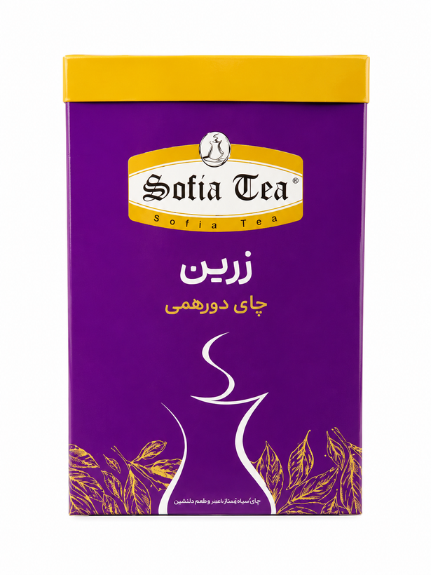 چای شکسته زرین ساده هندوستان ۴۰۰ گرمی پاکتی سوفیا