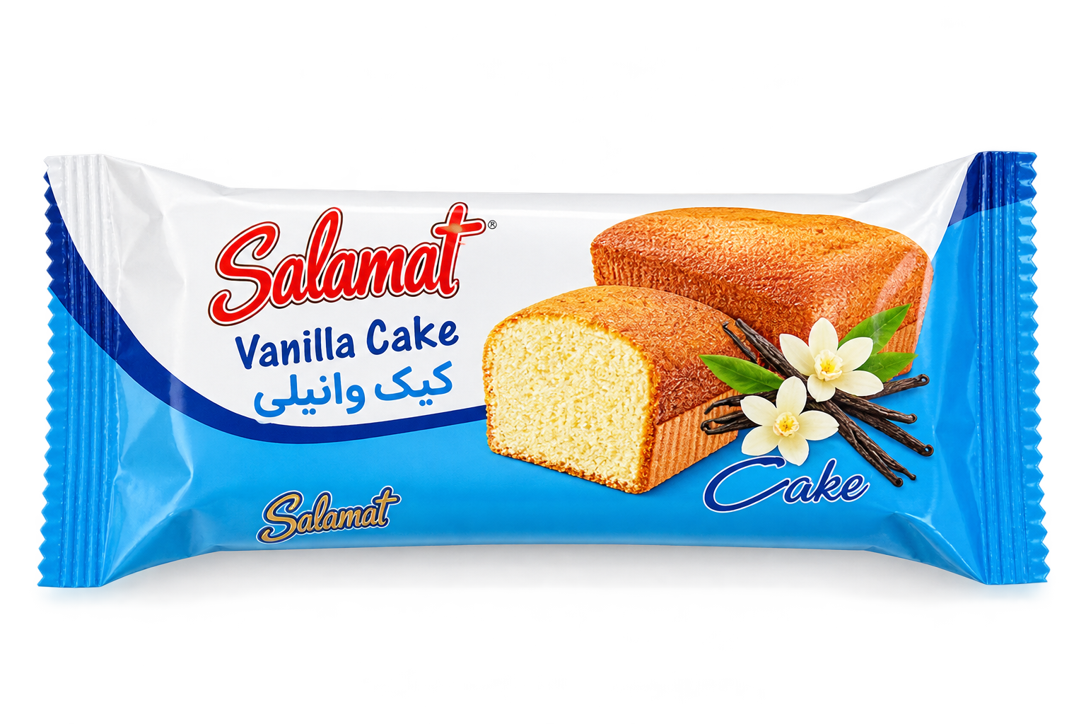 کیک وانیلی ۱۰۰ گرم سلامت