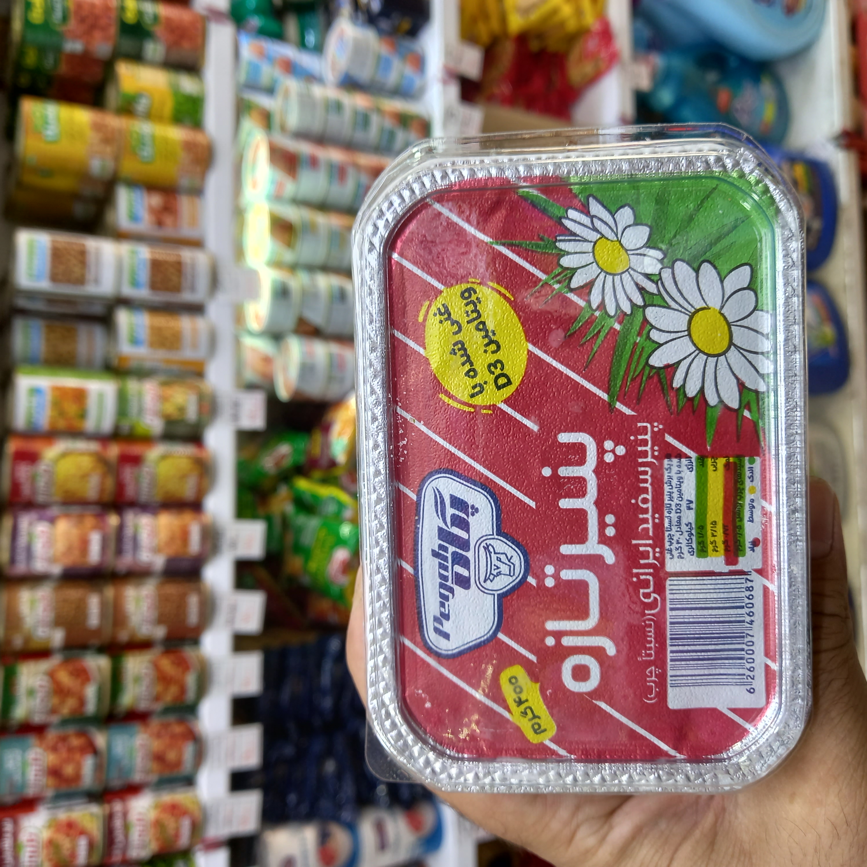 پنیر سفید ایرانی پگاه ۴۰۰گرم