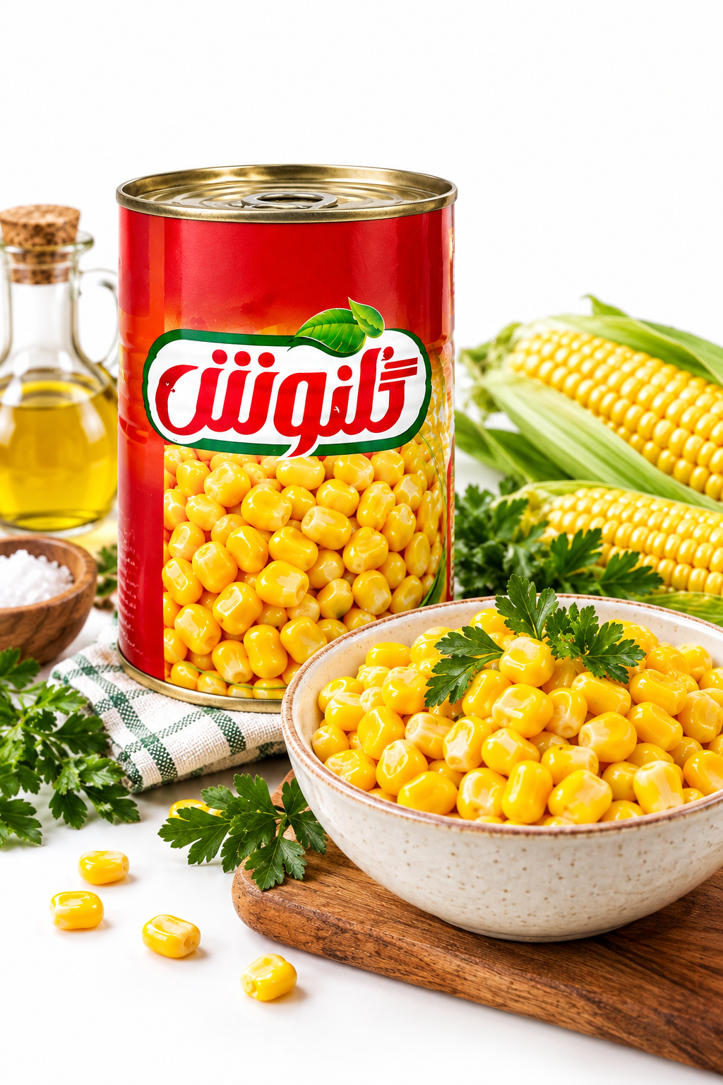 کنسرو ذرت شیرین گلنوش